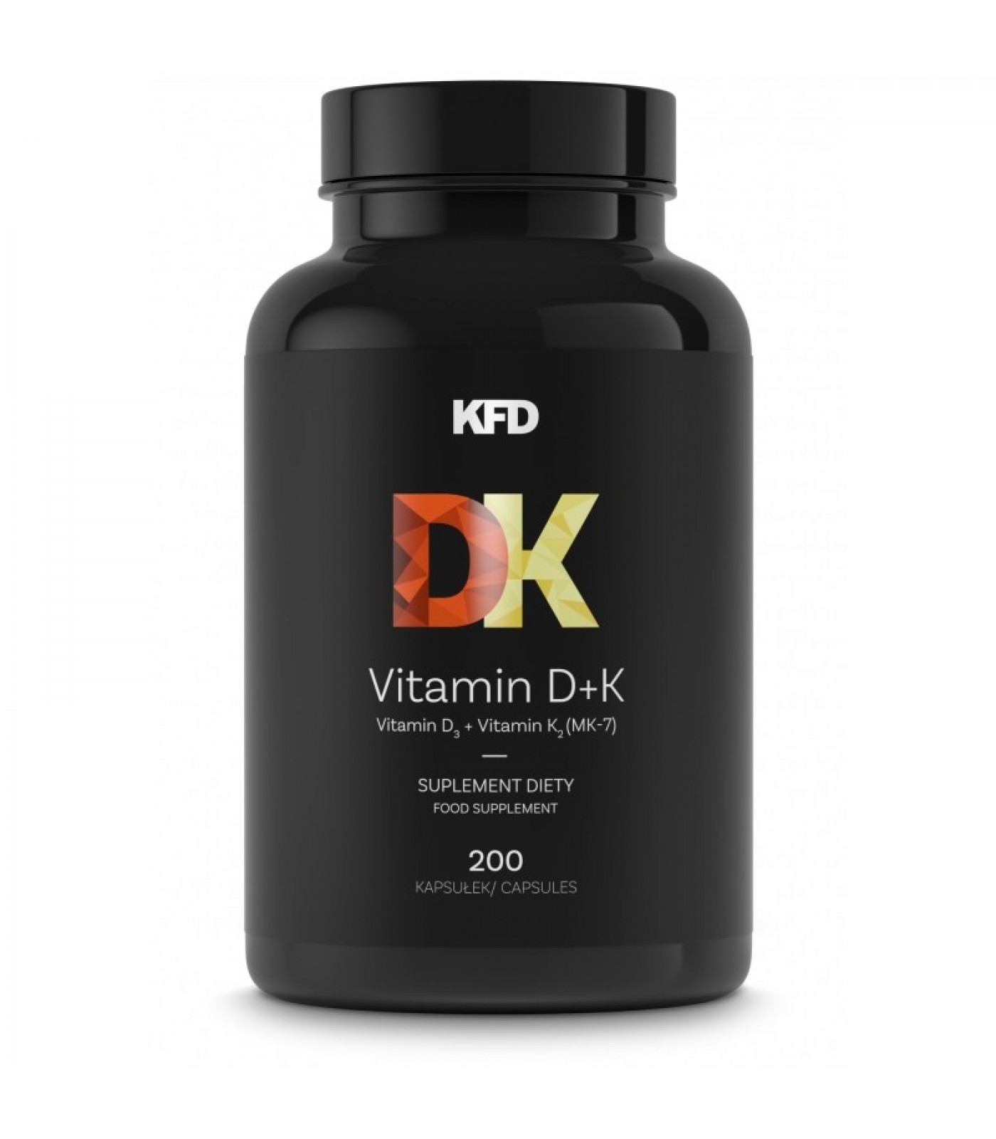 KFD Vitamin D3+K2 / 200caps